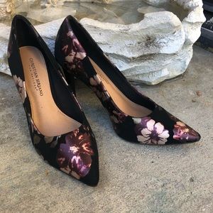 Christian Soriano Floral Pumps